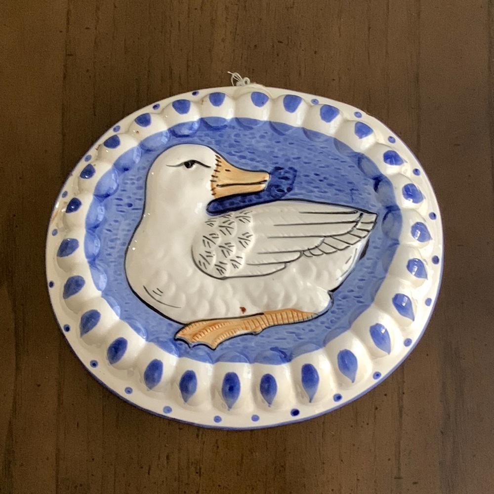 SIGMA TASTESETTER GOOSE WALL HANGING CERAMIC MOLD DECOR VINTAGE 80'S